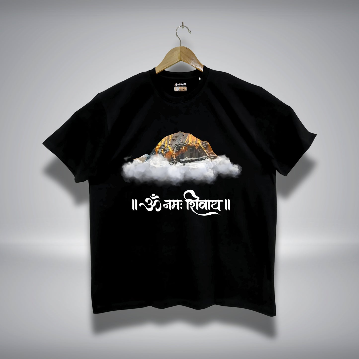 KAILASA - Oversized | Premium Cotton T-Shirt | Unisex | Round Neck | Bio-Washed and Silicon-washed