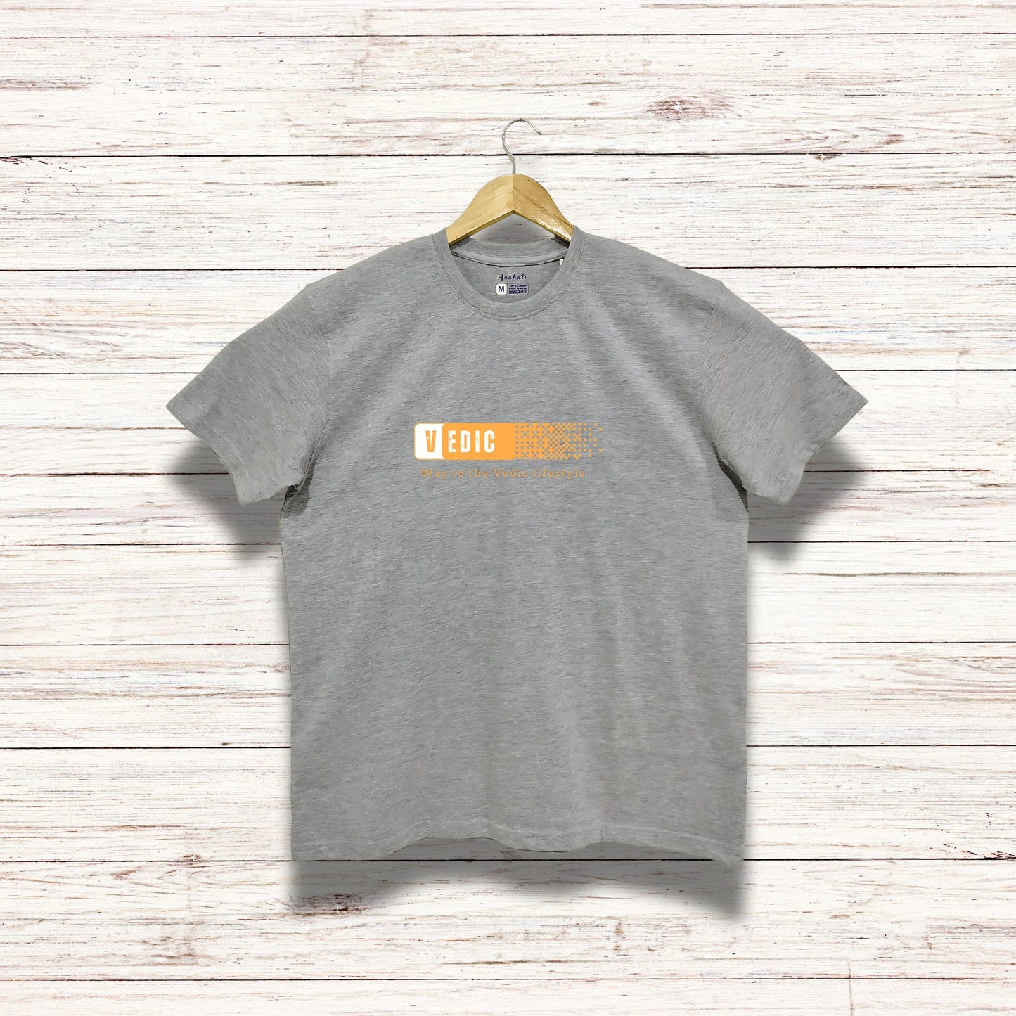 VEDIC LIFESTYLE -  Oversized | Premium Cotton T-Shirt | Unisex | Round Neck | Bio-Washed and Silicon-washed