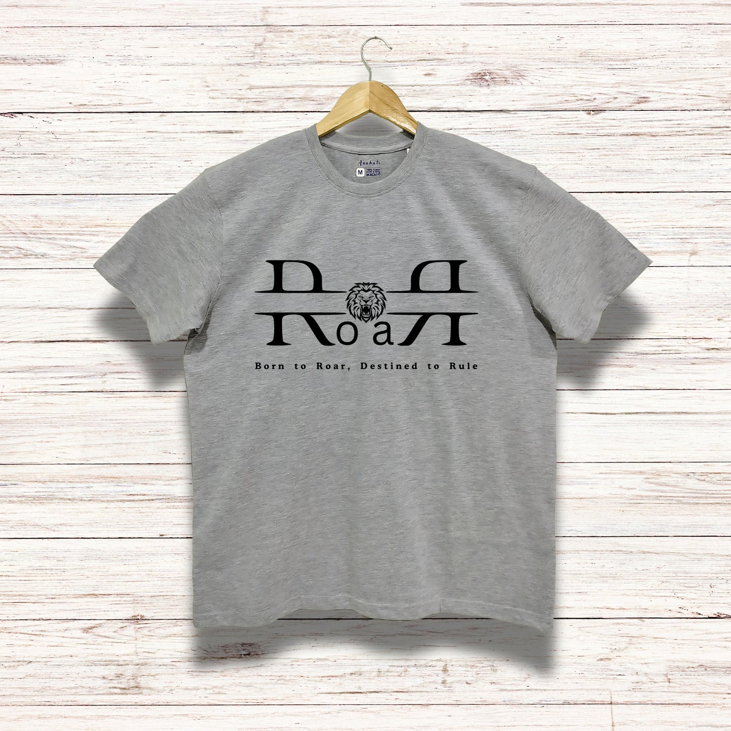 ROAR - Oversized | Premium Cotton T-Shirt | Unisex | Round Neck | Bio-Washed and Silicon-washed