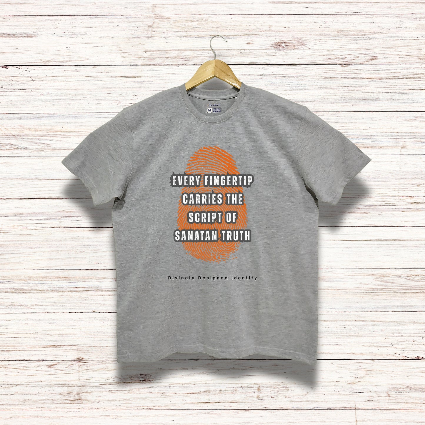 SANATAN PRINT - Oversized | Premium Cotton T-Shirt | Unisex | Round Neck | Bio-Washed and Silicon-washed