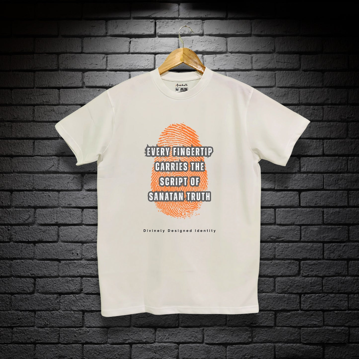 SANATAN PRINT - Regular Fit | Premium Cotton T-Shirt | Unisex | Round Neck | Bio-Washed and Silicon-washed