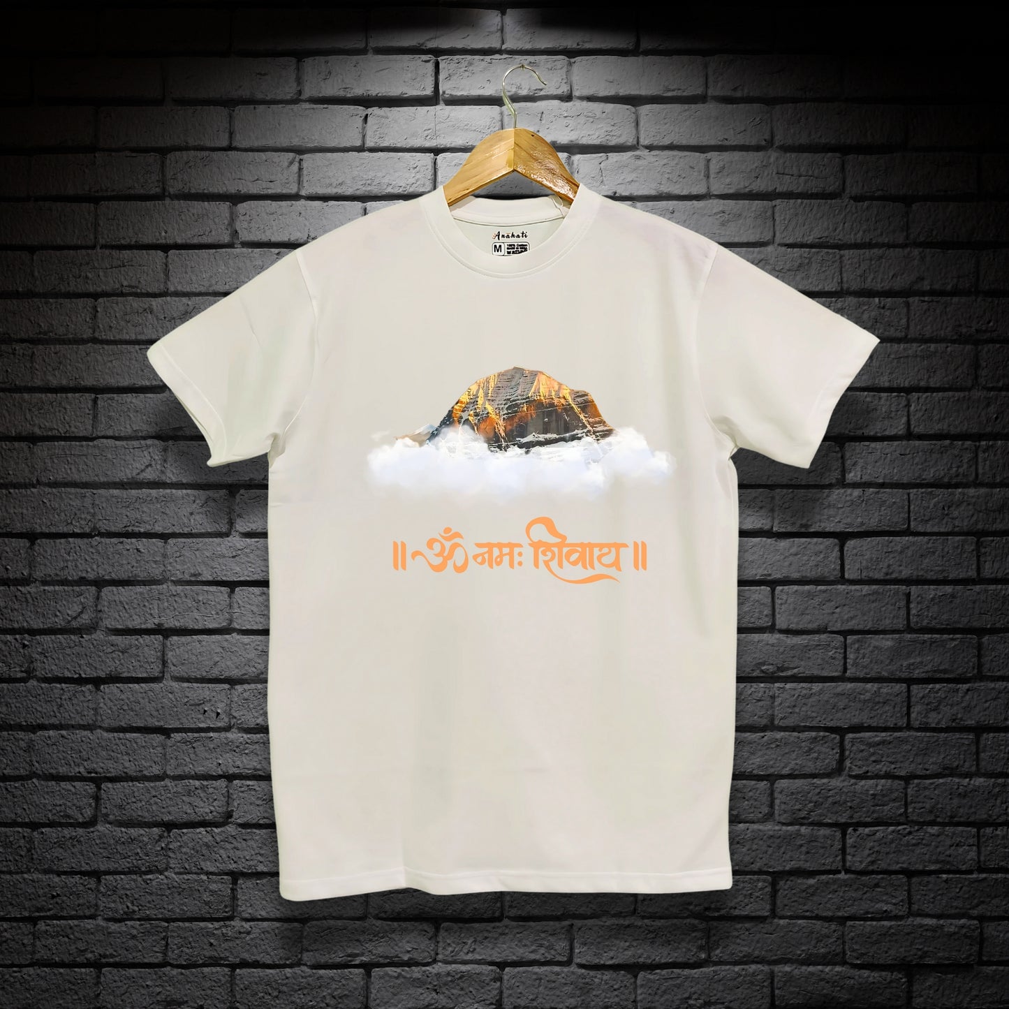 KAILASA - Regular Fit | Premium Cotton T-Shirt | Unisex | Round Neck | Bio-Washed and Silicon-washed