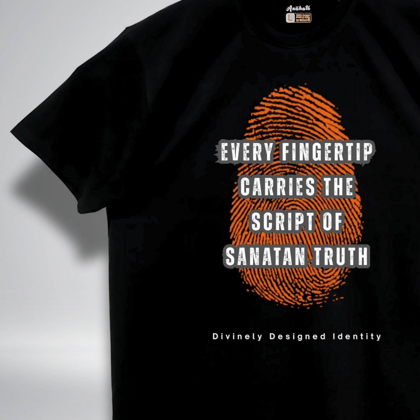 SANATAN PRINT - Oversized | Premium Cotton T-Shirt | Unisex | Round Neck | Bio-Washed and Silicon-washed