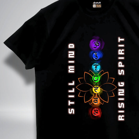 STILL MIND - Oversized | Premium Cotton T-Shirt | Unisex | Round Neck | Bio-Washed and Silicon-washed